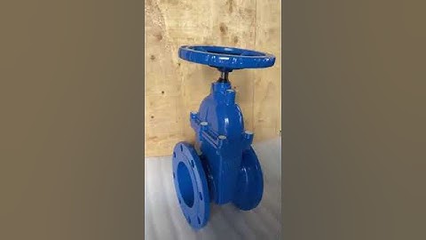 DINF F4 Non Rising Stem Gate Valve Soft Seat.