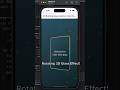 Flutter Glass Card Animation Demo | Code with Dias