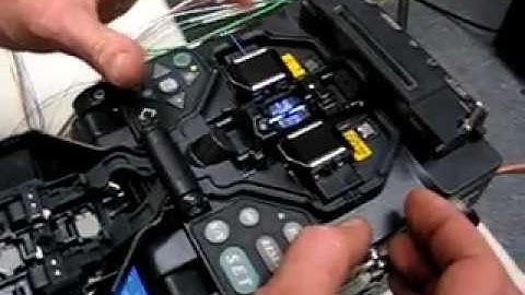 Fiber Optics - fusion splicing ERROR MESSAGE
