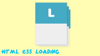 AMAZING LOADING ANIMATION USING HTML CSS |DO YOU KNOW THIS DESIGN?@pinkweb0#html#css