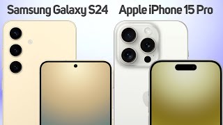 Samsung Galaxy S24 vs Apple iPhone 15 pro