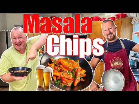 Tasty Masala Chips a Perfect Side For Your Curry!!
