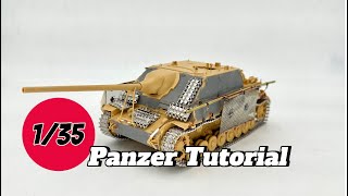 Panzer.470A Tamiya 135 Scratch Tutorial , Building Tanks
