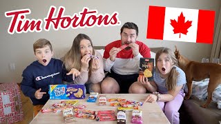 New Zealand Family Tries CANADIAN Chocolate and Cookies for the First time