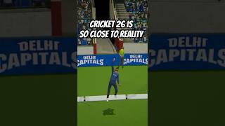SHOCKING FIELDING UPDATE | CRICKET 26 😱 #shorts