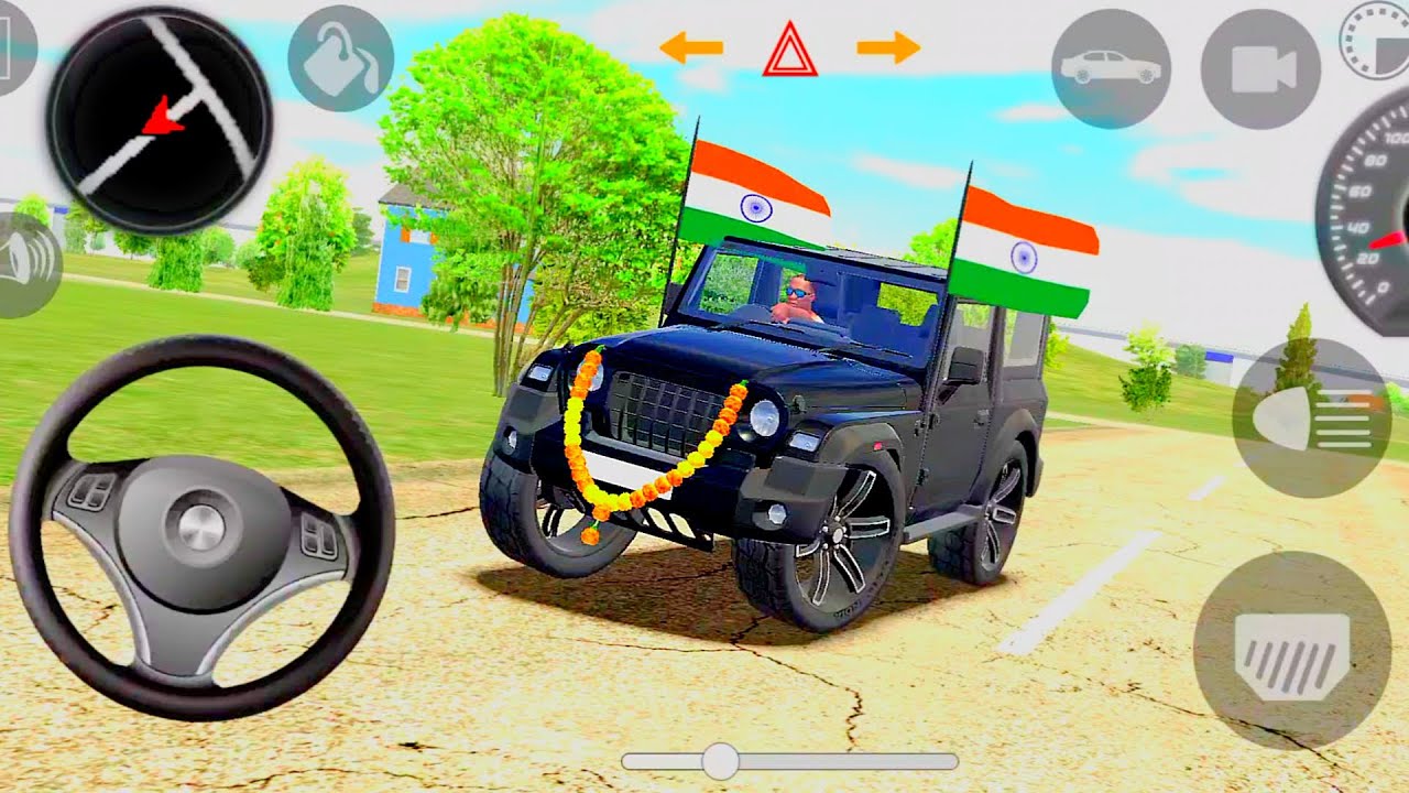 Thar (Song) ⚡🚘 Modified Mahindra Thar: Car Games ( Gadi Wala Cartoon) Gameplay video part - 1078
