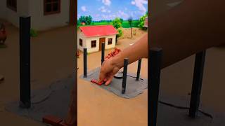 DIY Mini Tractor Making Amazing car parking house #MiniTractor#MiniFarming#Miniature#CraftIdeas#diy
