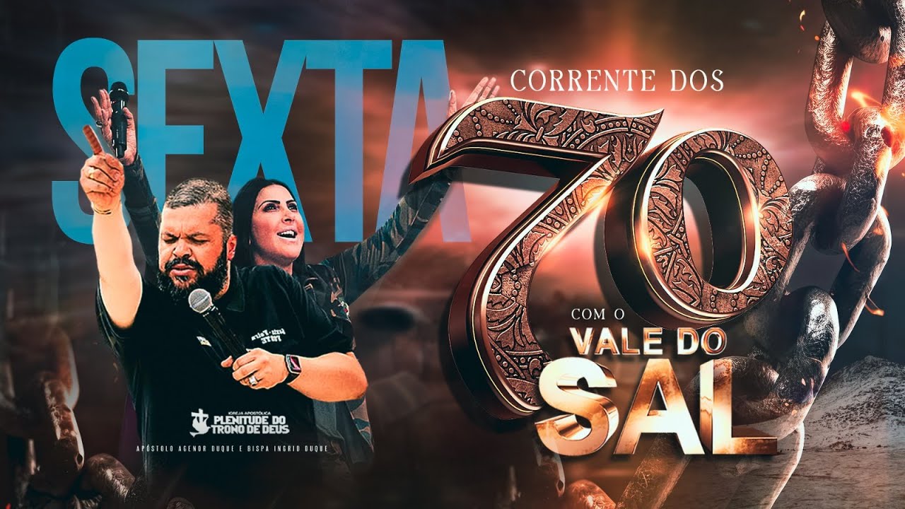 SEXTA-FEIRA  CORRENTE DOS 70 - 27/12/24 - APÓSTOLO AGENOR DUQUE E BISPA INGRID DUQUE - IAPTD AO VIVO