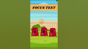 Test Your Focus Power with Animation Puzzle | Focus Test | #shorts #viral #paheliyan