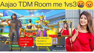 Random 3 player call me noob / challenge for 1vs3 tdm room (part 1)