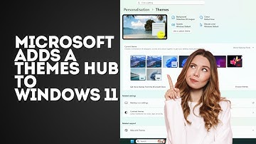 Microsoft Adds A Themes Hub To Windows 11