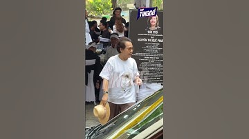 NSUT Thành Lộc lặng lẽ ra về sau khi viếng mẹ Mc Đại Nghĩa.