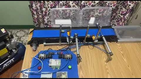 PLC-based Control of Sorting Machine