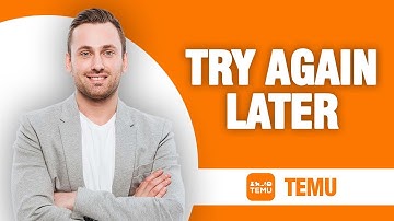 How To Fix Temu App Try Again Latter Error | Quick Solution