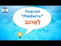 Глагол любить. Иврит для начинающих. Урок 8.