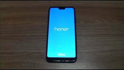 Honor 10 Bootanimation