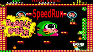 Bubble Bobble SpeedRun Full Gameplay (Cheats Activated) | No Commentary