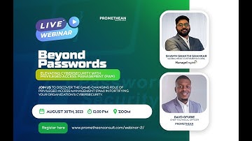 Privileged Access Management Webinar
