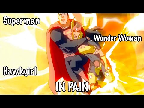 superman,-wonder-woman-&-hawkgirl-in-pain-:-young-justice-3x14