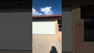 (Owner Will Carry) Exterior View: Gravel Lot and Desert Landscape — 4bd in Tucson AZ (#1)