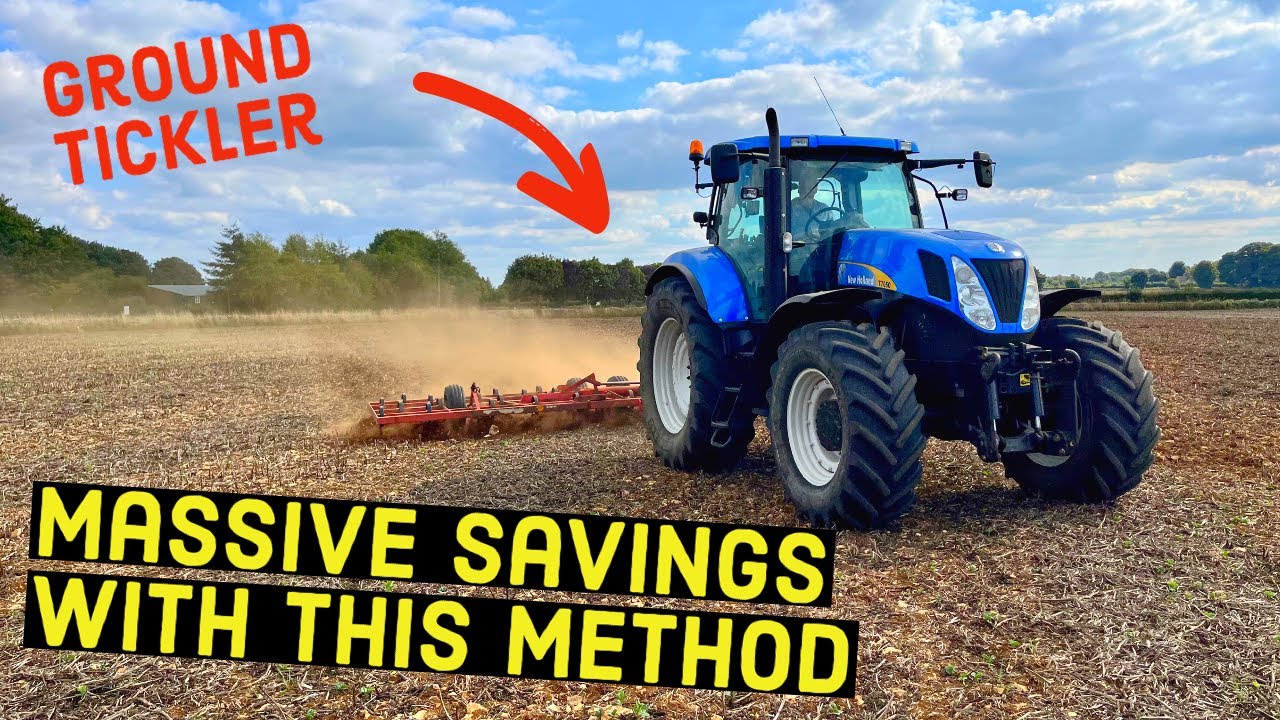 We now know how much money we saved on establishing our crops! 