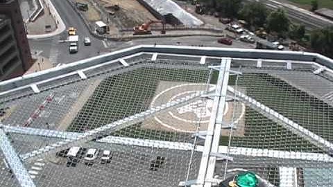 New Rooftop Helipad for Medevac Helicopters