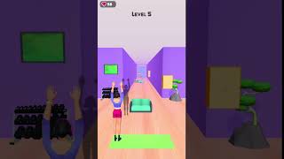 Flexy Girl Run Game amazing and best gameplay #flexyrun#flexy