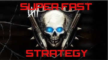 How to Rank Up FAST in Black Ops 2 Zombies | How to get Max Rank | Super Fast Strategy!