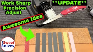 Work Sharp Precision Adjust Knife Sharpener Elite and Upgrade Kit Review