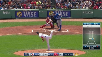TOR@BOS: Pillar opens the scoring with an RBI single