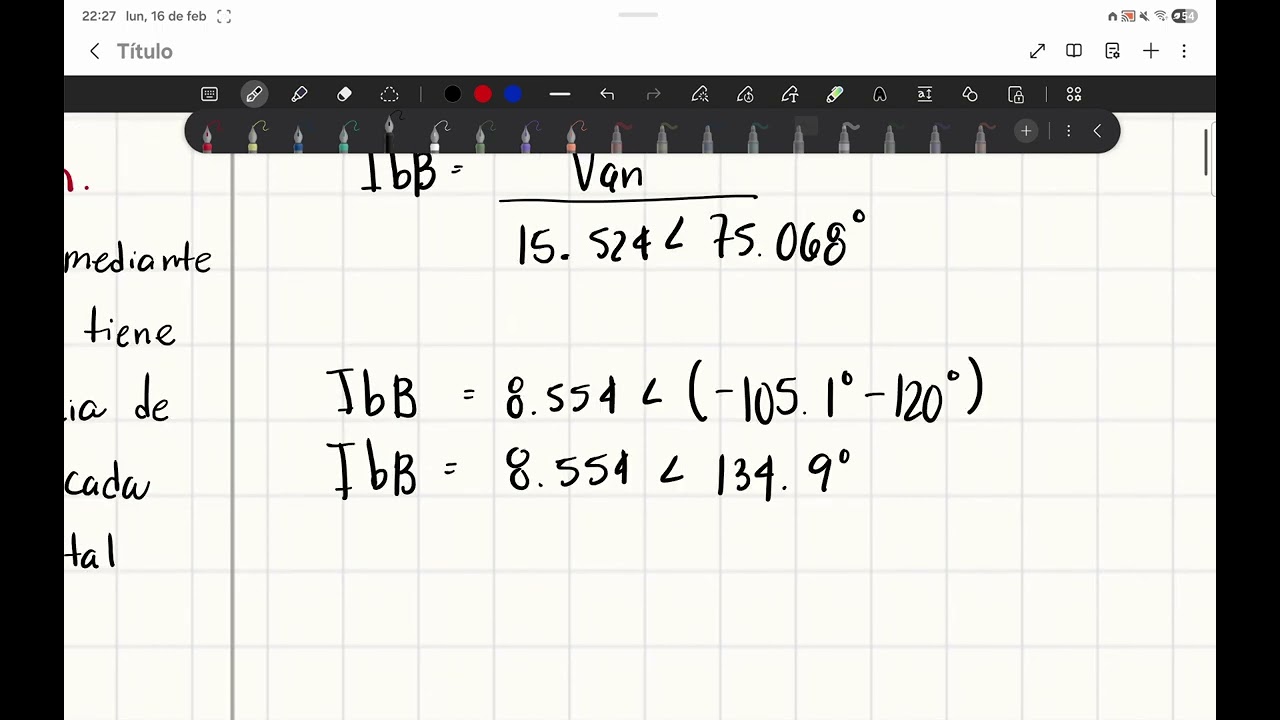 Tarea No.1 Potencia Trifásica
