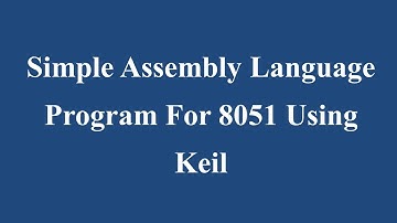 Assembly language programming | Simple Assembly Language Program |
