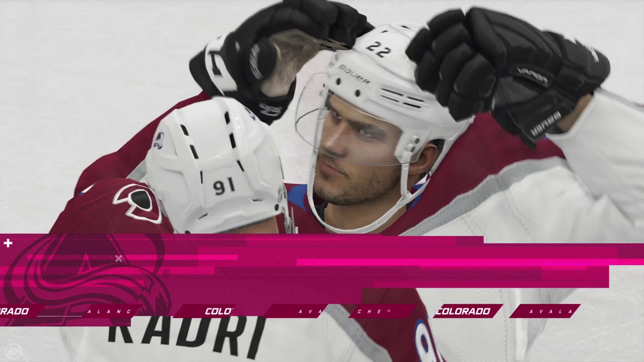 NHL 21 COL at VAN Gameplay