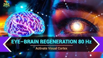 Eye–Brain Regeneration 80 Hz - Activate Visual Cortex - Restore Vision, Focus & Mental Sharpness