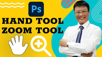 Sử dụng Hand tool để Zoom Tool trong photoshop | Lỗi Hand tool trong Photoshop