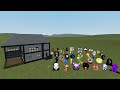 Too Much Nextbots VS House In Gmod