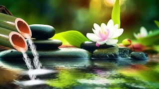 Bamboo Water Fountain Hear | Piano Music BGM Music | Relax Music For Sleep And Study For Exams