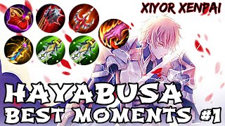 HAYABUSA BEST MOMENTS #1 | HAYABUSA MONTAGE | MOBILE LEGENDS