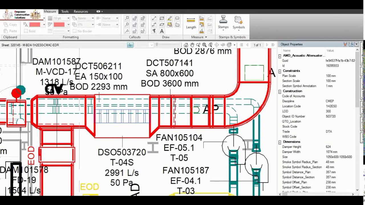 HVAC Drawing Review with Design Review Software| Easy way to read the drawing - YouTube | Hvac Drawing Review | | YouTube