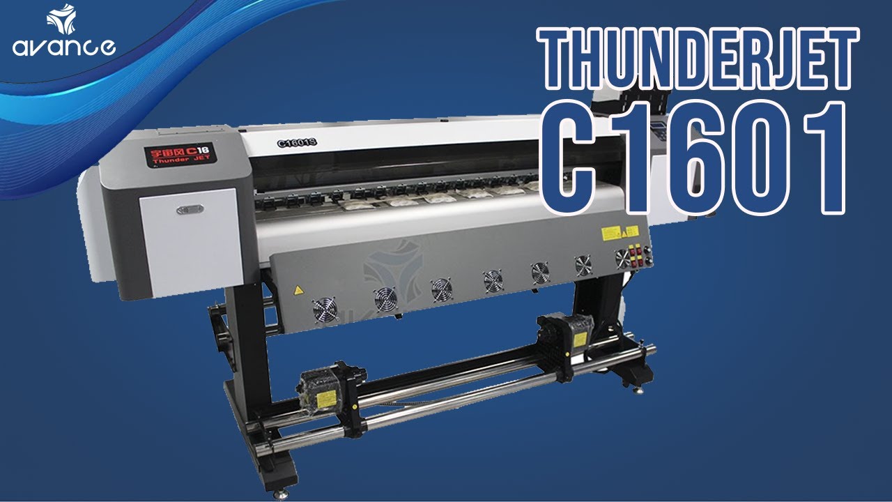 Impresora Digital para Sublimación Orionjet Thunderjet C1601 - YouTube