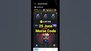 Today Morse Code | 25 June Cipher Code #shorts #hamsterkombat