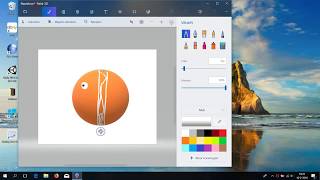 Create 3d Object (Nemo) in Paint 3d