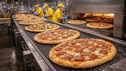 Inside the Pizza Factory: From Raw Ingredients to Your Favorite Slice!