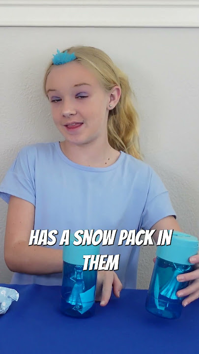 Hot vs Cold Disney Frozen Snow Reveal #shorts