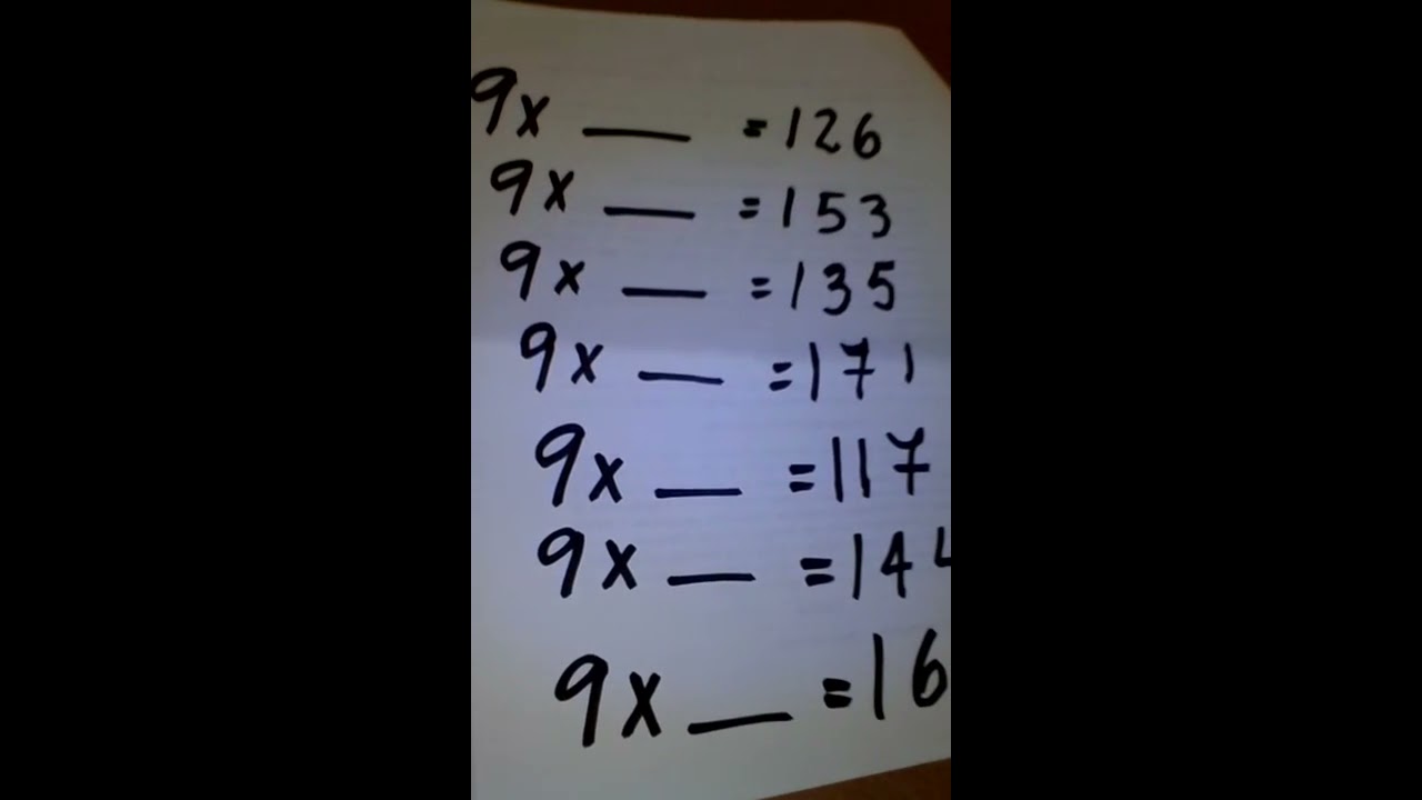 QUE FACIL ENCONTRAR EL MULTIPLICADOR - YouTube