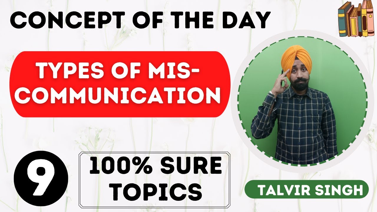 4 Types Of Mis Communication II By Talvir Singh YouTube