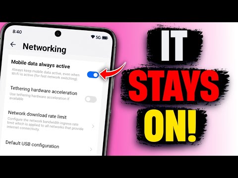 Your Android Keeps Mobile Data Active! Turn This Off