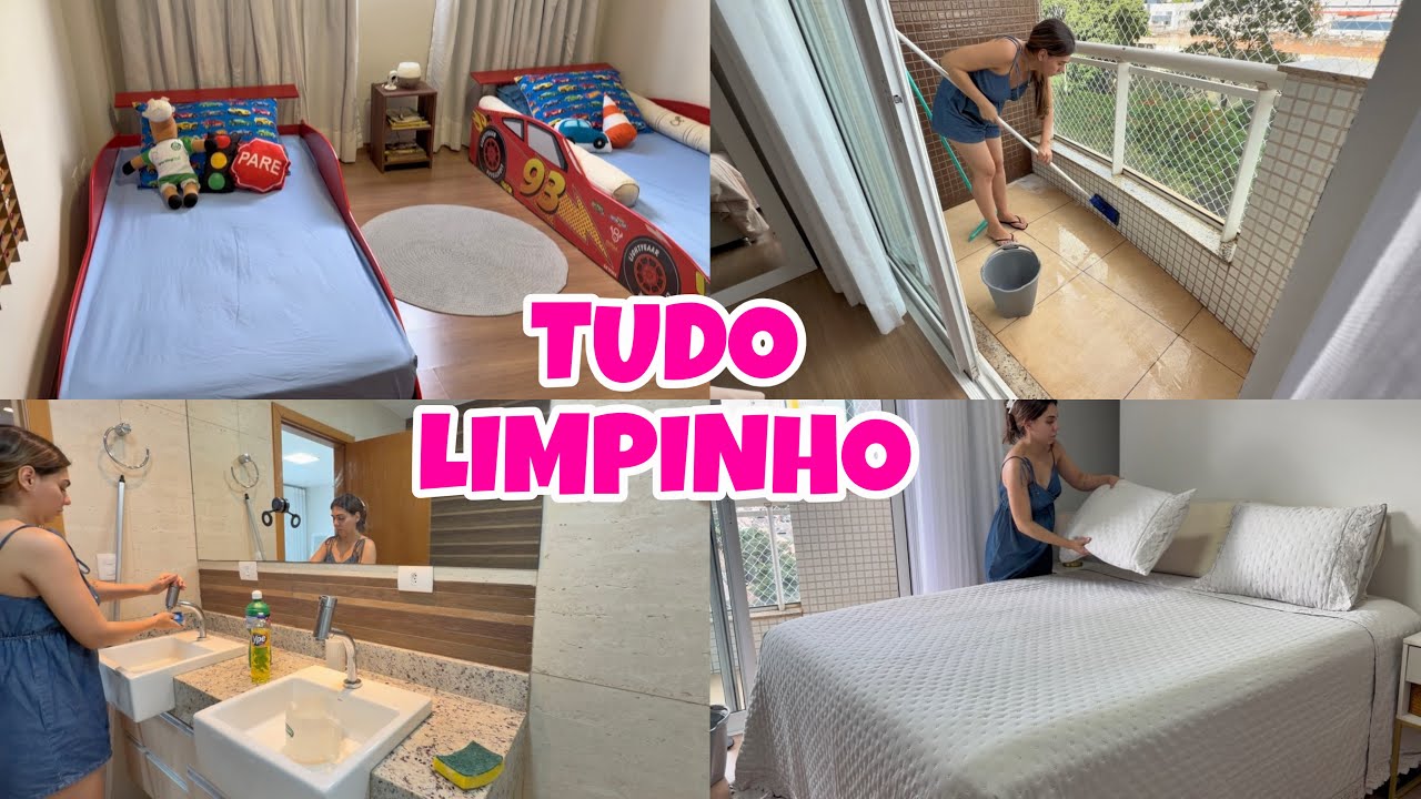 DEIXANDO TUDO LIMPINHO + CUIDANDO DO LAR ❤️