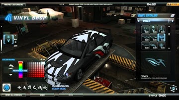 NFS World Car Customization