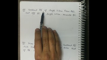 Class-6th Maths Chapter 14 Practical Geometry Exercise 14.2Q 1, 2&3